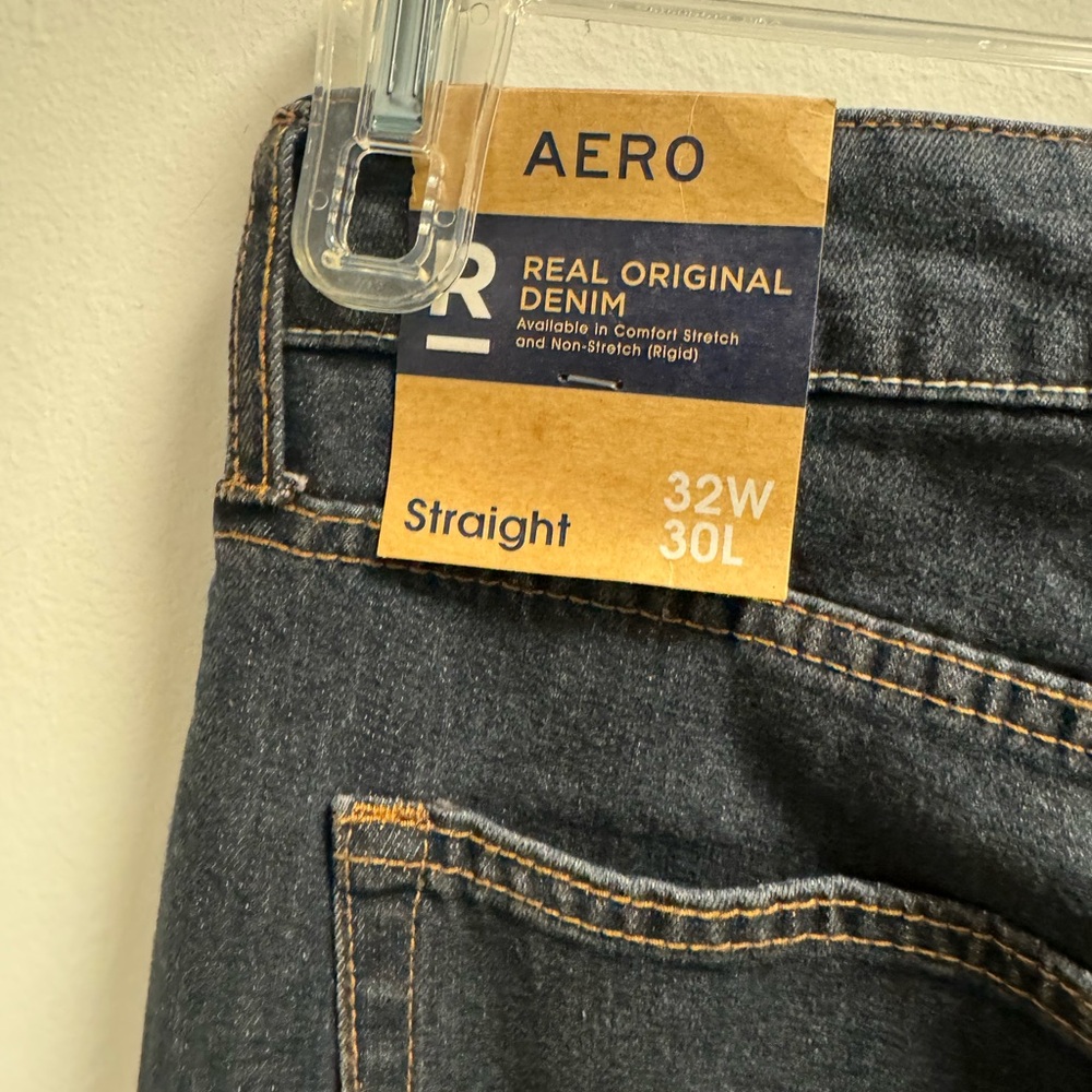 Aeropostale Mens 32x32 Slim Straight Jeans - Picture 4 of 5
